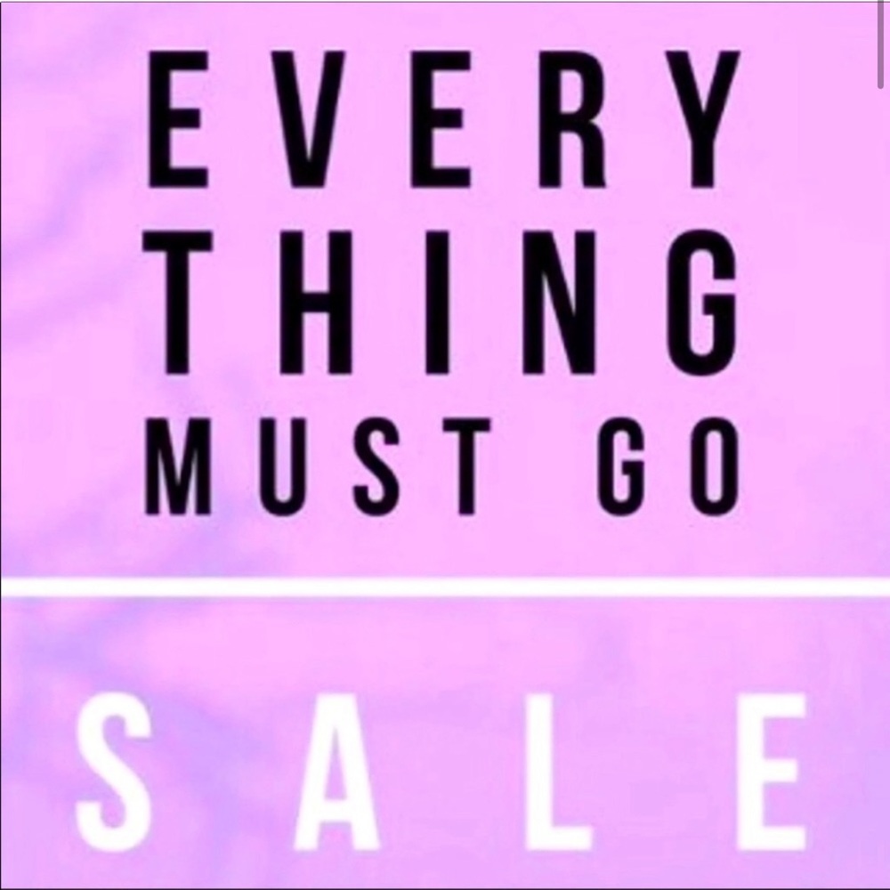 EVERYTHING MUST GO! All reasonable offers will be considered 😊